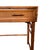 American of Martinsville Faux Bamboo & Cane Writing Desk Console Table MCM For Sale - Image 10 of 11