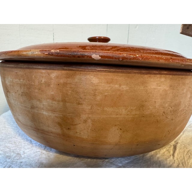 Ceramic Vintage Vallauris France Earthenware Cookware by Bazar Francais For Sale - Image 7 of 11