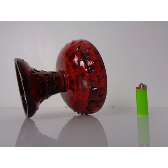 Italian Strawberry Ceramic Vase by Fratelli Fanciullacci for Bitossi, 1960s For Sale - Image 6 of 18