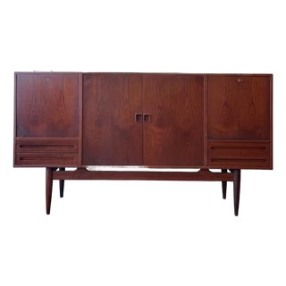 Danish Teak Sideboard by Ejvind A. Johansson, Attributed For Sale
