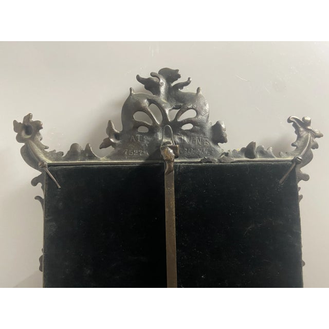 Mid 20th Century Rococo French Table Vanity Mirror For Sale In Cleveland - Image 6 of 12