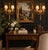 Hollywood Regency Vintage Regency Gilt Rope & Tassel Two-Light Wall Sconces, Pair For Sale - Image 3 of 6