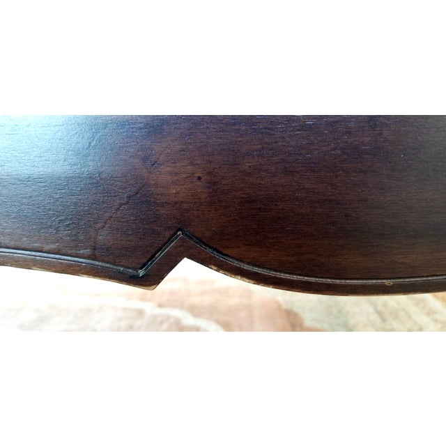 Wood Extra Large Custom Mahogany Georgian Dining Table For Sale - Image 7 of 12