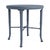 Brown Jordan Calcutta 20" Round Cast Top Occasional Table in Sapphire For Sale