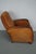 Brown Vintage French Cognac-Colored Leather Club Chair, 1950s For Sale - Image 8 of 18