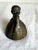 Vintage Dutch Girl Figural Brass Table Bell Novelty Desk Call Bell For Sale - Image 11 of 13