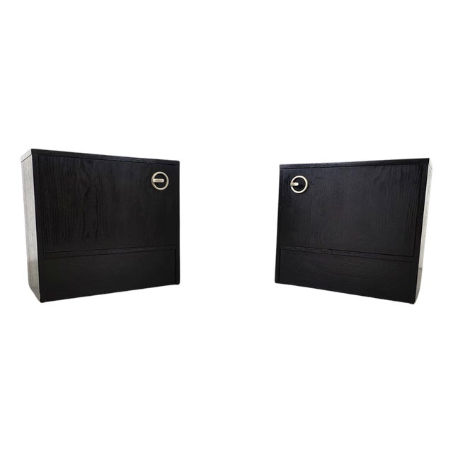 Bedside Cabinets, 1970s, Set of 2 For Sale