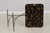 Black & Gold Toleware Tray Top Table For Sale - Image 16 of 17