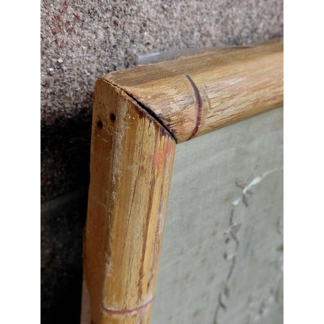 Late 19th Century Framed Chinese Silk For Sale - Image 11 of 12