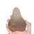 Wood Vintage MCM Hand-Carved Pear-Shaped Coasters – Set of 7 – Hardwood & Cork For Sale - Image 7 of 10