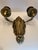 Mid 19th Century Antique French Napoleon III Gilt Bronze Two-Arm Wall Sconces - Pair For Sale - Image 5 of 6