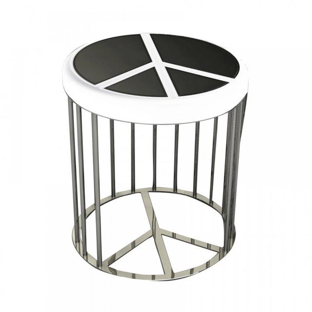 Not Yet Made - Made To Order Pace Pouf in Powder-Coated Aluminum by Altreforme For Sale - Image 5 of 10