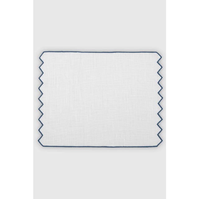 Cocktail Napkin in 100% highest quality linen. Made in Spain by our craftspeople since 1880.