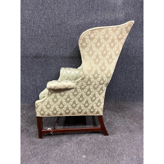 Hickory Furniture Federal Style Wingback by Hickory For Sale - Image 4 of 10