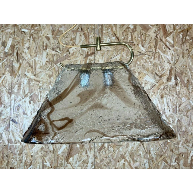 Mid-Century Murano Glass Ceiling Lamp from Mazzega Kalmar, 1960s For Sale - Image 11 of 13