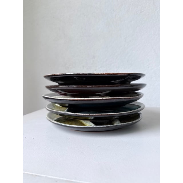 Fondue Plates by Hugo Kohler, 1970s, Set of 5 For Sale - Image 12 of 18