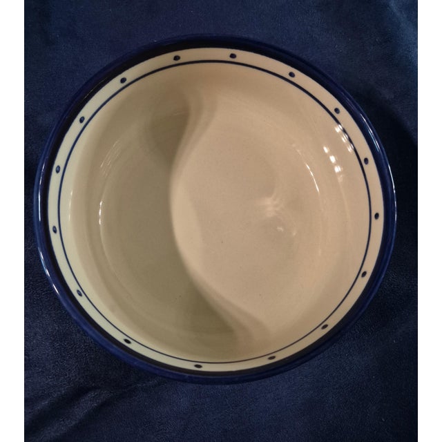 Elevate your tablescape or stoneware collection with this beautiful, authentic piece of vintage Polish pottery from the...