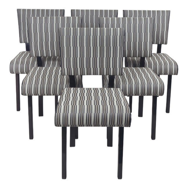 Vintage Art Deco Chairs by Karel E. Ort, 1930s, Set of 6 For Sale