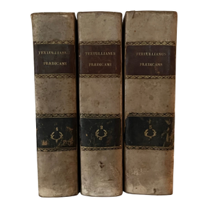 Fine Leather Bindings - The Raccolata - Books in Vellum Published Naples, Italy Circa 1841 - 3 Volumes