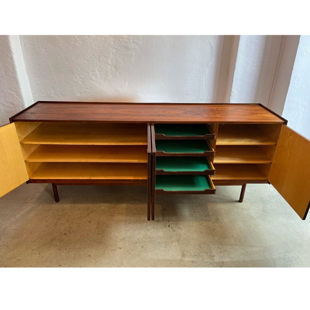 Wood Vintage Rosewood Sideboard by Ib Kofod-Larsen, 1960s For Sale - Image 7 of 18