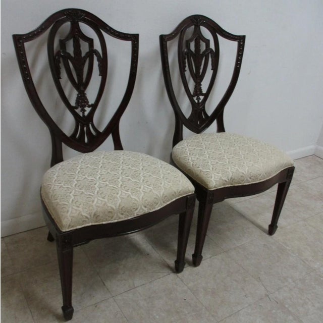 Great shape, has minor wear. See matching chairs in our store. Please see photos as they are considered part of the...