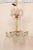 Mid 20th Century Italian Crystal & Gilt Chandelier For Sale - Image 4 of 11