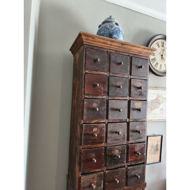 Apothecary Cabinet for Storing Herbs For Sale - Image 4 of 18