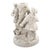 French Biscuit Porcelain Centrepiece Group with Floral Garlands, 1800s For Sale - Image 5 of 12