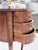 Vintage Italian Inlaid Round Three Drawer Chest Table For Sale - Image 4 of 8