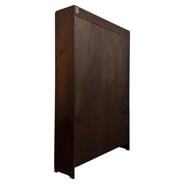 20th Century Edwardian English Oak Open Bookcase, 1890s For Sale - Image 9 of 12