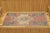 1970s Turkish Vintage Geometric Wool Oushak Doormat Rug For Sale - Image 4 of 9