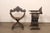 Mid 20th Century Spanish Carved-Walnut Savonarola Chairs For Sale - Image 11 of 11