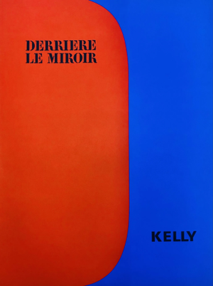 1964 Ellsworth Kelly Original Lithograph Derriere Le Miroir Dm01149