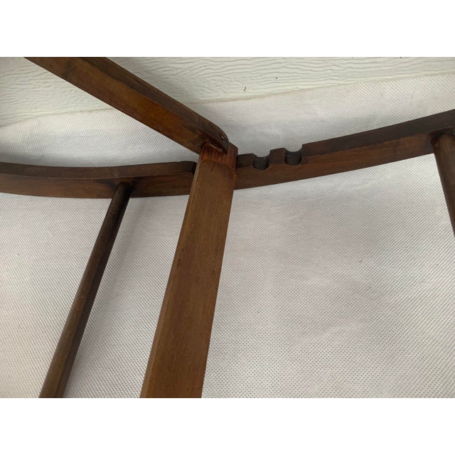 Folding Pouf with Adjustable Height, 1940s For Sale - Image 3 of 17