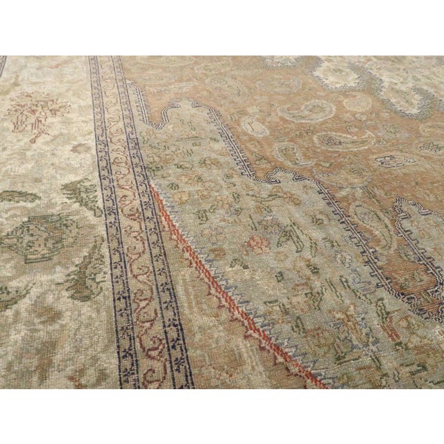 Mid 20th Century Galerie Shabab Collection Mid-20th Century Handmade Turkish Sivas Accent Rug For Sale - Image 5 of 9