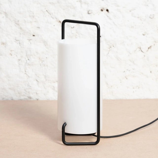 White Desk Lamp by Miguel Milá for ASA, 1950s For Sale - Image 8 of 15