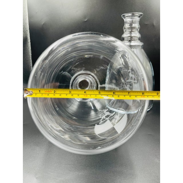 Late 20th Century Williamsburg Coat of Arms Large-Scale Decanter Set For Sale - Image 11 of 12