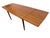 1970s Mid-Century Danish Modern Teak Extension Table - Refinished! For Sale - Image 5 of 11