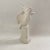 Vintage White Glazed Ceramic Parrot For Sale - Image 9 of 9