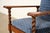 Stickley Brothers Antique Arts & Crafts Carved Oak Barley Twist Lounge Chair With Ottoman, Circa 1920s For Sale - Image 10 of 17