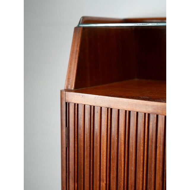 Metal Wall-Mounted Sideboard attributed to Paolo Buffa for Serafino Arrighi, Italy, 1950s For Sale - Image 7 of 12