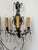 Late 19th Century Pair of French Versailles Metal and Crystal Sconces For Sale In Atlanta - Image 6 of 8