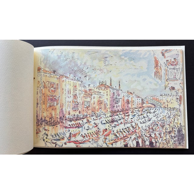 Paper Complete Portfolio of 14 Venetian Color MCM Prints by Antonio Lucardo Reproduction For Sale - Image 7 of 18