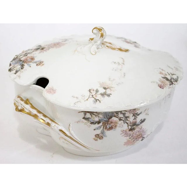 Vintage French Haviland Limoges Porcelain Soup Tureen Chairish
