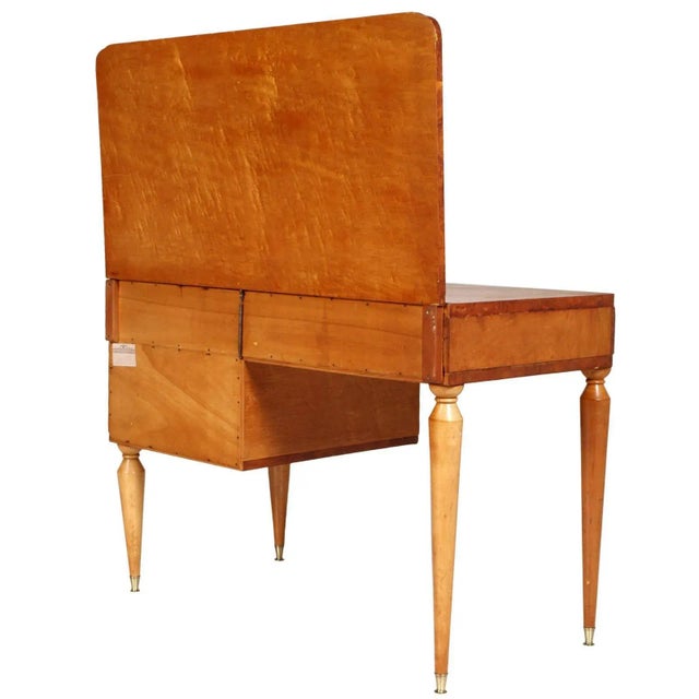 1940s Desk or Dressing Table with Mirror, 1936 For Sale - Image 5 of 9