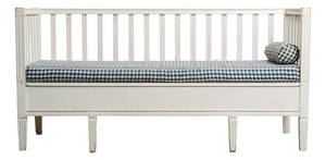 Vintage Wooden Bench, Sweden, 1890