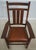 Age: C.2010 Details: High Quality Construction Arts & Crafts Style Brown Leather Seat Condition: Excellent Original Finish...
