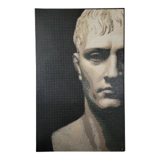 Italian Tiled Augustus Wall Art For Sale