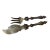 Antique Set Silver Plated Serving Fish - 2 pcs For Sale