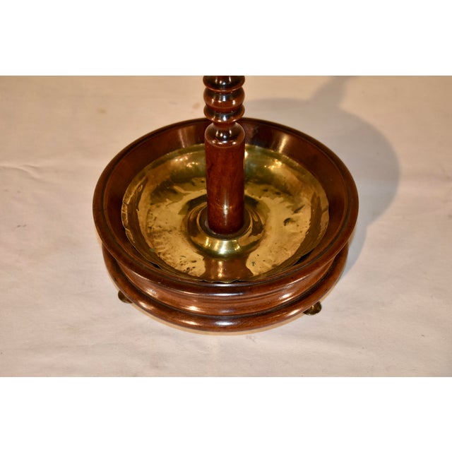 Early 19th Century Early 19th Century American Walnut Tavern Pipe Stand For Sale - Image 5 of 7